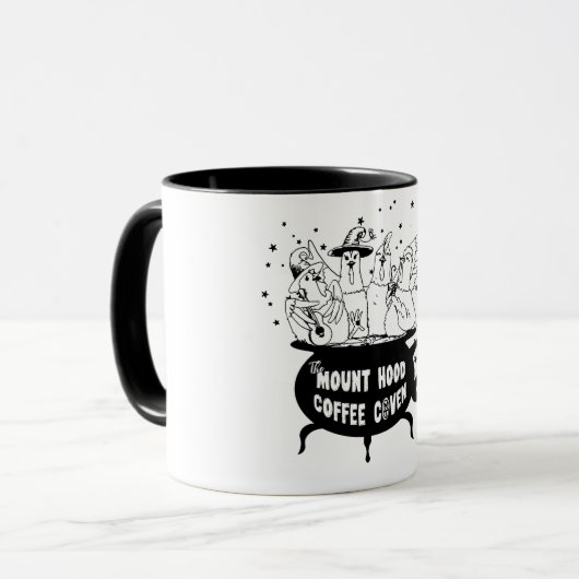 Mount Hood Coffee Coven Cup Mok (Voorkant links)