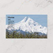 Mount Hood en Fruit Orchards Landschap Visitekaartje (Voorkant)