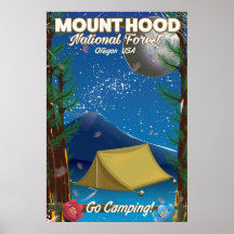Mount Hood National Forest Reisposter