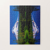 Mount Hood Oregon. Legpuzzel (Verticaal)