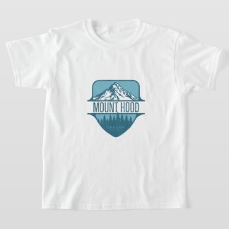 Mount Hood Oregon Mountain crest ontwerp T-shirt