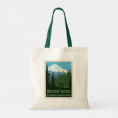Mount Hood | Oregon Tote Bag (Achterkant)