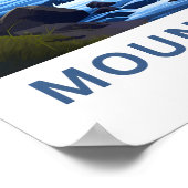 Mount Hood Oregon Travel Print (Hoek)