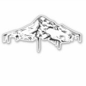 Mount Hood Sticker (Voorkant)