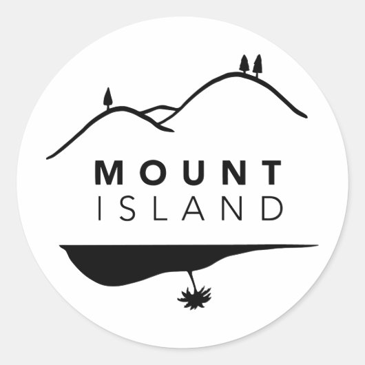Mount Island Stickers (Voorkant)
