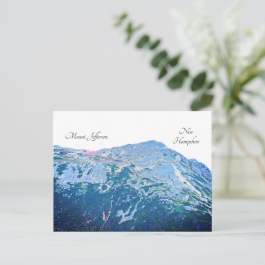 Mount Jefferson-Briefkaart Briefkaart (Staand voorkant)