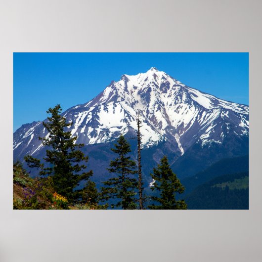 Mount Jefferson Poster (Voorkant)