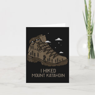 Mount Katahdin Camping Wandelboot Kaart
