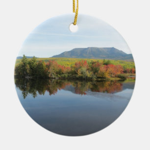 Mount Katahdin Keramisch Ornament