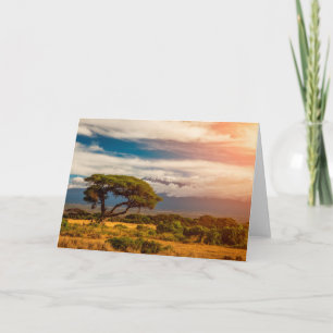 Mount Kilimanjaro   Amboseli, Kenia Kaart