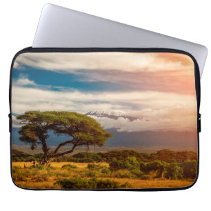 Mount Kilimanjaro Amboseli, Kenia Laptop Sleeve