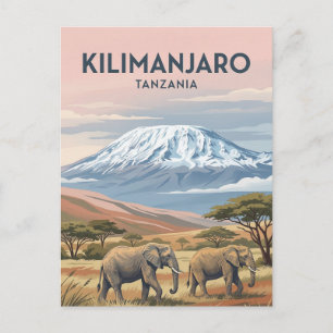 Mount Kilimanjaro, Moshi, Kilimanjaro Briefkaart