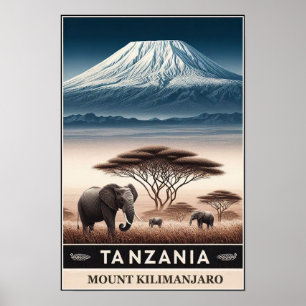 Mount Kilimanjaro Safari –  reizen Poster
