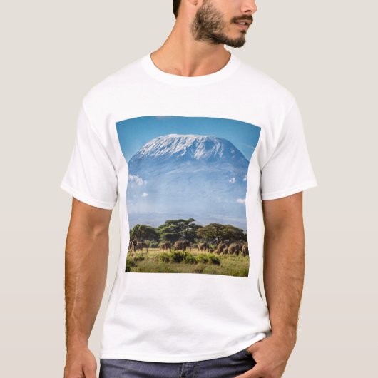 Mount Kilimanjaro T-shirt (Voorkant)