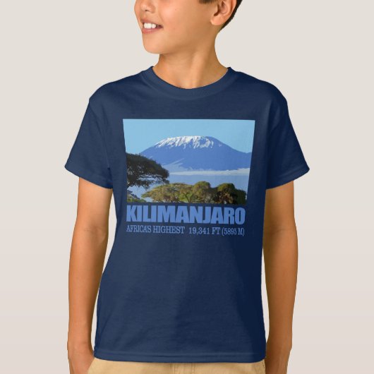 Mount Kilimanjaro T-shirt (Voorkant)