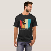 Mount Kinabalu Borneo Rock Climbing Boulde T-shirt (Voorkant volledig)