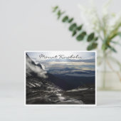 Mount Kinabalu Dark Briefkaart (Staand voorkant)