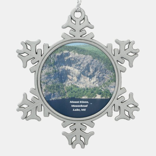 Mount Kineo, Moosehead Lake Ornament (Voorkant)