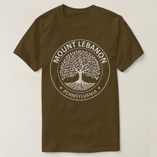 Mount Lebanon T-shirt (Design voorkant)