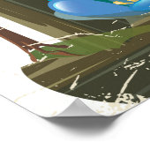 Mount Logan, Yukon, Canada Poster (Hoek)