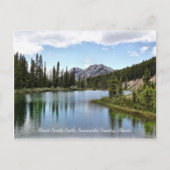 Mount Lorette Ponds Kananaskis Country Alberta Briefkaart (Voorkant)