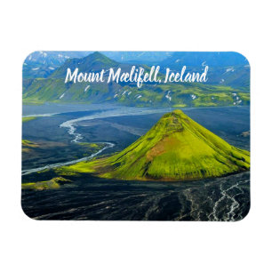 Mount Mælifell IJsland gestileerd Magneet
