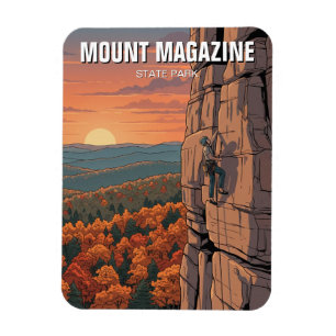 Mount Magazine State Park Arkansas Reizen Magneet