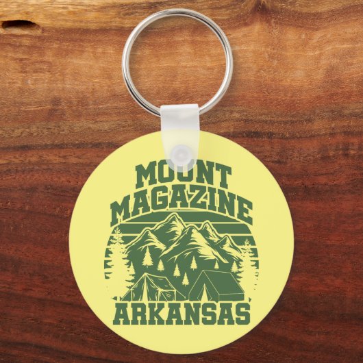 Mount Magazine State Park Sleutelhanger (Achterkant)