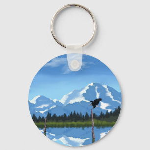 Mount McKinley Alaska Sleutelhanger