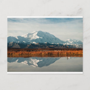 Mount McKinley in Denali NP, Alaska Briefkaart