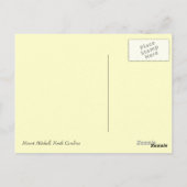 Mount Mitchell, North Carolina Briefkaart (Achterkant)