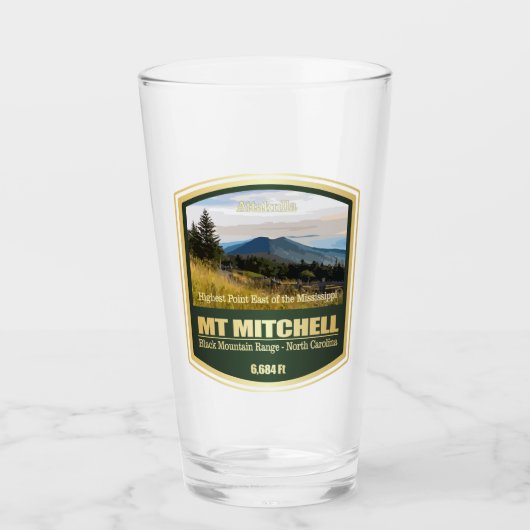 Mount Mitchell (PF) Glas (Voorkant)