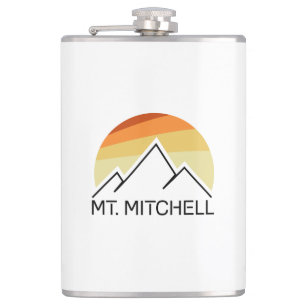 Mount Mitchell Retro Heupfles