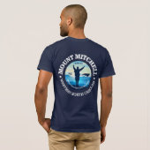 Mount Mitchell (V) T-shirt (Achterkant volledig)