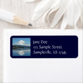 Mount Moran Reflection in Grand Teton Etiket (Insitu)