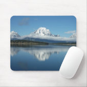 Mount Moran Reflection in Grand Teton Muismat (Met muis)