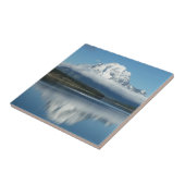 Mount Moran Reflection in Grand Teton Tegeltje (Zijkant)