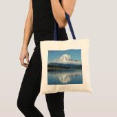 Mount Moran Reflection in Grand Teton Tote Bag (Voorkant (product))