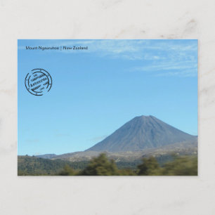 Mount Ngauruhoe (Neuseeland) Postkarte Briefkaart