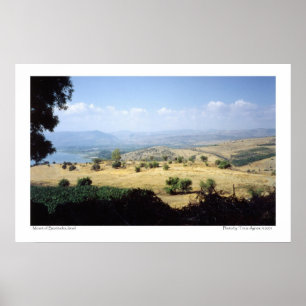 Mount of Beatitudes poster