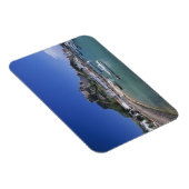 Mount Orgueil Castle and harbour, Gorey, Jersey Magneet (Rechterzijde)