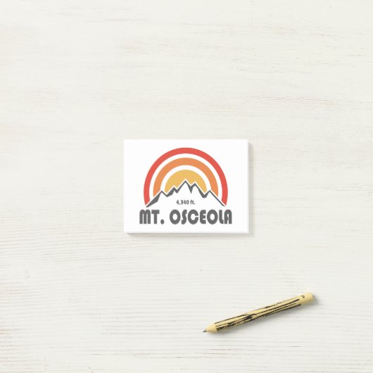 Mount Osceola New Hampshire Post-it® Notes (Op bureau)