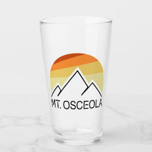 Mount Osceola New Hampshire Retro Glas