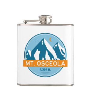 Mount Osceola New Hampshire Sterren Maan Heupfles