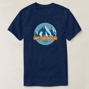 Mount Osceola New Hampshire Sterren Maan T-shirt