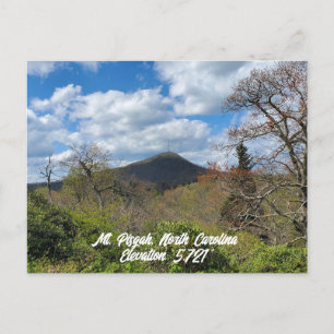 Mount Pisgah North Carolina Elevation Blue Ridge Briefkaart