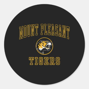 Mount Pleasant High School Tijgers C1 Ronde Sticker