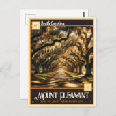 Mount Pleasant, South Carolina |  Briefkaart (Voorkant / Achterkant)