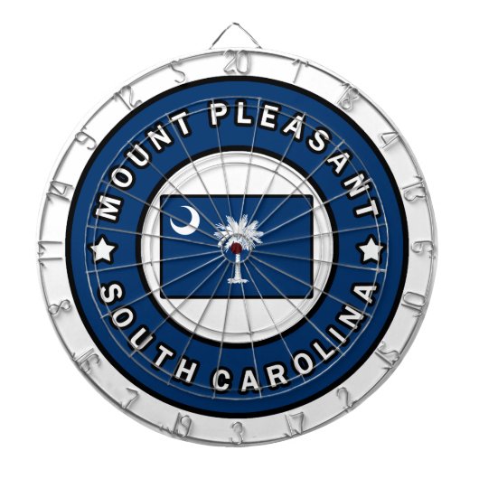 Mount Pleasant South Carolina Dartbord (Voorkant)