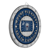 Mount Pleasant South Carolina Dartbord (Voorkant Links)